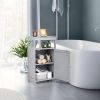Morden style Bathroom Wooden Floor Cabinet with Multifunction Storage Cabinets