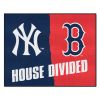 MLB - Yankees - Red Sox House Divided Rug 33.75"x42.5"