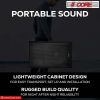 5 Core Powered PA Speaker ‚Ä¢ 1500W Peak Portable Active Powered DJ Audio System ‚Ä¢ w Bluetooth 5.1 ‚Ä¢ SD USB AUX MIC FM RCA Input ‚Ä¢ 2 Wireless UH