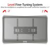 26-55 Inch Double Pendulum Large Base TV Stand TMDS-105 Bearing 40Kg/Vese400*400/Upper And Lower-10~ 10¬∞