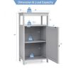 Morden style Bathroom Wooden Floor Cabinet with Multifunction Storage Cabinets