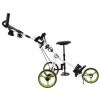 Outdoor Recreation Games 3 Wheels Foldable Push Pull Golf Trolley